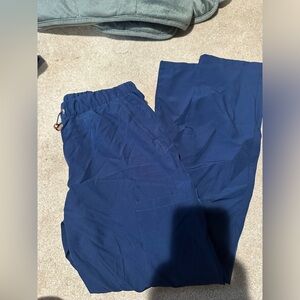 Size small straight leg scrub pants